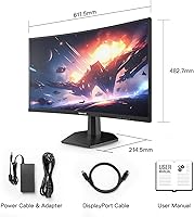 Redragon GM27CVQ 27-inch 165Hz Curved Gaming Monitor — image 5