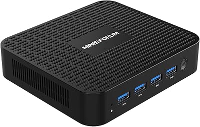 MINISFORUM GK41 Mini PC Celeron J4125 8GB RAM 256GB SSD