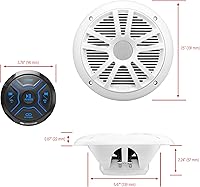 BOSS Audio Systems MG250W.64 Marine Radio and Speaker Kit — image 6