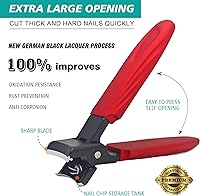 XIORRY Ingrown Toenail Clippers, Red — image 5