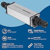 Intellinet Outdoor Gigabit PoE+ Extender Repeater — image 2