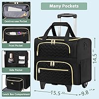 MATEIN 15.6-inch Rolling Laptop Bag — image 6