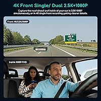 COOAU D30S 4K Dash Cam — image 2