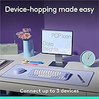 Logitech POP ICON Keys Wireless Bluetooth Keyboard — image 8