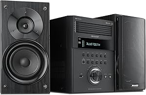 Sharp XL-BH250 5-Disc Micro Shelf Speaker System