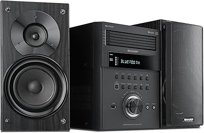 Sharp XL-BH250 5-Disc Micro Shelf Speaker System