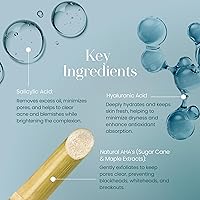 Hylunia Skincare Salicylic Facial Cleansing Gel 5.1oz — image 5