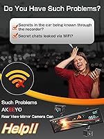 AKEEYO NV-X 12″ Super Night Vision Rear View Mirror Camera — image 2