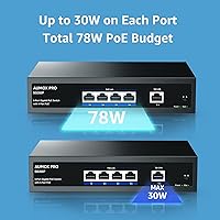 AUMOX PRO SG305P 5-Port Gigabit PoE Switch — image 3