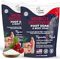 Foot Cure Muscle Care Foot Soak with Epsom Salts – 16 oz (Pack of 2) — image 1