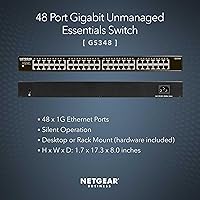 NETGEAR GS348 48-Port Gigabit Ethernet Unmanaged Switch — image 2