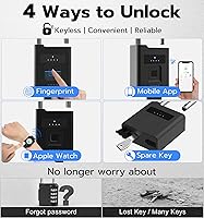 eLinkSmart P11BF Fingerprint Padlock — image 3