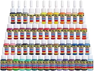 Solong Tattoo Ink Set 54 Colors 5mL Review