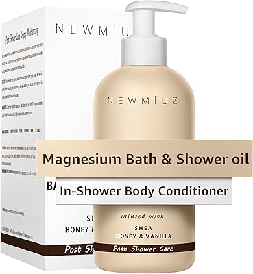 New Miuz Magnesium InShower Body Conditioner 10oz