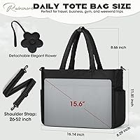 RAINSMORE Laptop Tote Bag for Women 15.6 Inch — image 5