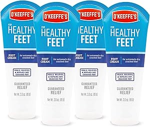 O'Keeffe's Healthy Feet Foot Cream 3oz (4 Pack)