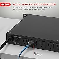 Pyle-Pro PCO800 1800W Rack Mount Power Conditioner — image 4