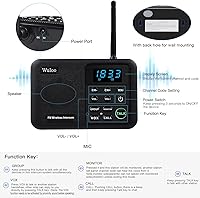 Wuloo WL888 Wireless Intercom System 2 Stations — image 5