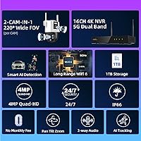 xmartO WPS40168-1T 16CH 4K WiFi Security Camera System — image 2