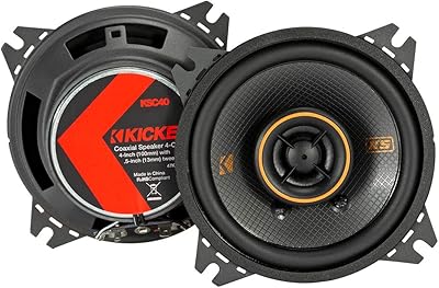 KICKER 47KSC404 KS Series 4″ Coaxial Speakers