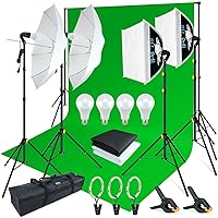 LINCO AM174 Photo Video Studio Light Kit — image 1