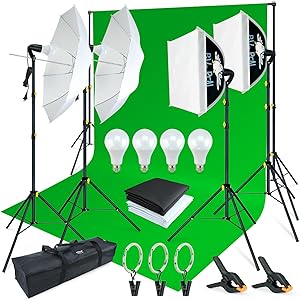 LINCO AM174 Photo Video Studio Light Kit Review