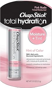 ChapStick Total Hydration Moisture + Tint Pink Nude Tinted Lip Balm Review