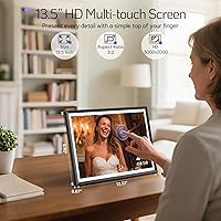 NexFoto 13.5″ Digital Picture Frame 64GB — image 6