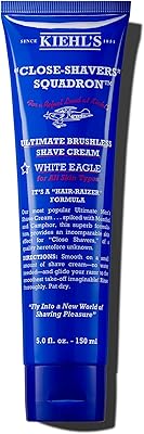 Kiehl's Ultimate Brushless Shave Cream with Menthol White Eagle 5.64oz
