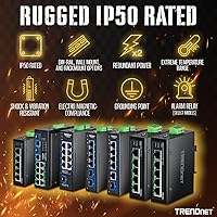 TRENDnet TI-G80 8-Port Industrial Gigabit Ethernet Switch — image 2