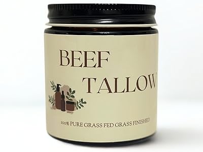IKARIAN 100% Grass Fed Beef Tallow for Skin Care 4oz