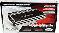 Power Acoustik RE4-2000D 2000 Watt 4-Channel Car Stereo Amplifier — image 7