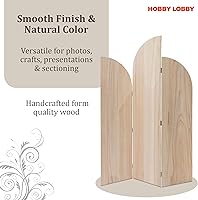 Hobby Lobby 3-Panel Wooden Arch Backdrop Stand — image 4