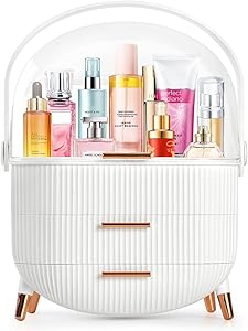 MASSY Egg Shape Makeup Storage Box