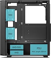 DARKROCK EC2 Black ATX Mid Tower PC Case — image 5