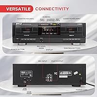 PyleUsa PT659DU.5 Dual Stereo Cassette Tape Deck — image 4