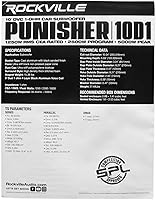 Rockville Punisher 10D1 10″ Subwoofer — image 9