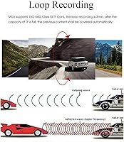 WishRing 875364 Anti Radar Laser Speed Detector 1080P Car DVR Recorder — image 4