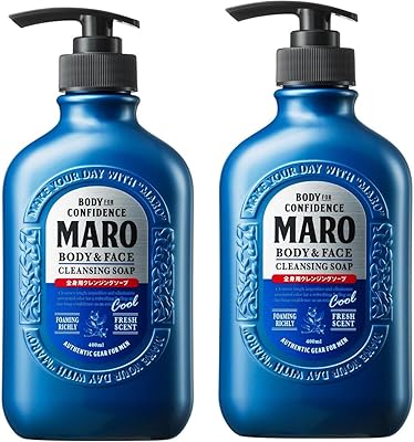 MARO Body & Face Cool Cleansing Soap 2-Pack