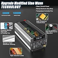 Cantonape MSW1500W-LED-US 5000W Power Inverter — image 5