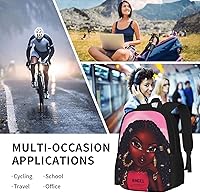 Waykales Black Girl Backpack 17 Inch Laptop Backpack — image 9