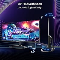 Sceptre 30-inch Ultrawide Monitor E305B-FU200T — image 6