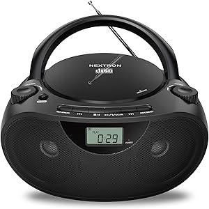Nextron CB-500BT Portable CD Player Bluetooth Boombox Review