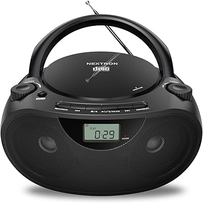 Nextron CB-500BT Portable CD Player Bluetooth Boombox