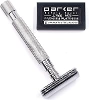 Parker 64S Stainless Steel Handle Double Edge Safety Razor — image 5