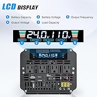 LVYUAN 5000W Power Inverter 24V to 110V/120V — image 3