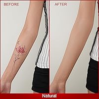 ANJOROUSA Body Coverage Perfector - Tattoo Cover Up Makeup, Bronze — image 3