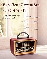 PRUNUS Retro Bluetooth Radio Speaker — image 5