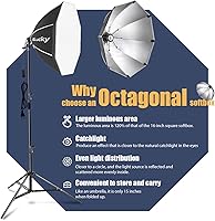EZLucky 20″ Softbox Lighting Kit — image 7