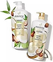 Pantene Pro-V Nourishing Shampoo & Conditioner, Coconut Milk & Shea Butter 38.2 fl. oz. — image 1
